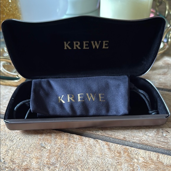 KREWE Jena Blonde Sunglasses with Mirrored Lenses - Picture 11 of 13